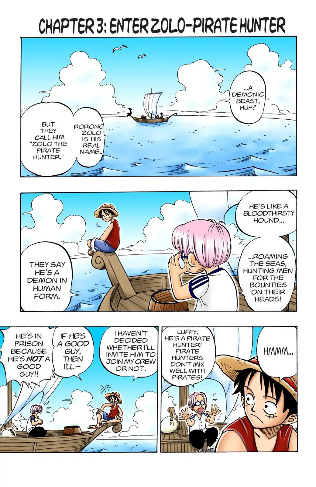 One Piece Digital Colored Chapter 3 image 01